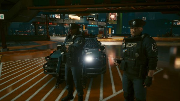 Полиция.. Cyberpunk 2077 глазами Windfire