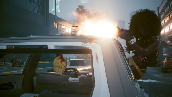 Вылет смертоносной пули после выстрела - 2.