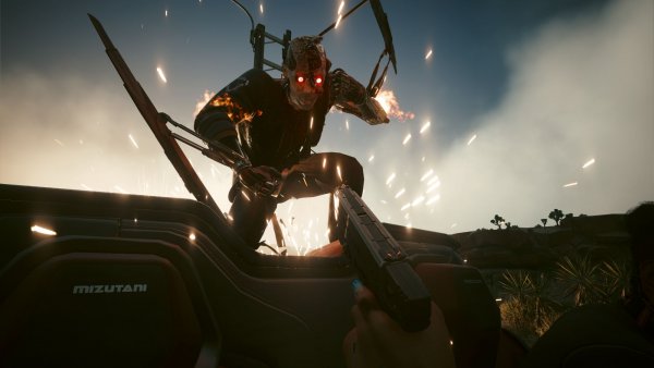 Наемный убийца.. Cyberpunk 2077 глазами Windfire