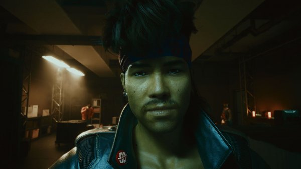 Музыкант групппы "Самурай".. Cyberpunk 2077 глазами Windfire