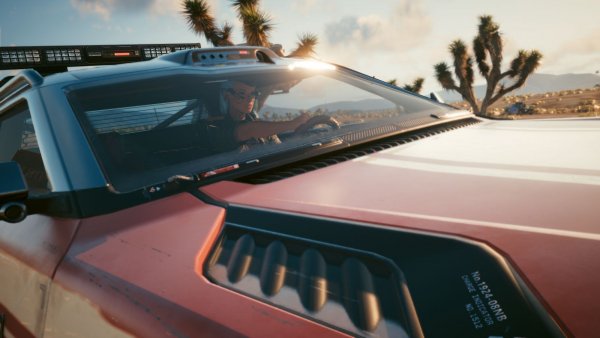 В найденом авто.. Cyberpunk 2077 глазами Windfire
