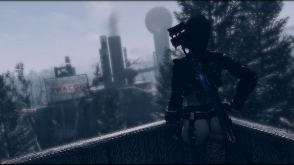 Балкон с видом на Уилсон Автомайтиз ))