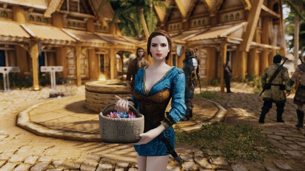 Изольда в Вайтране.. Skyrim SE (Тропики 7.0)