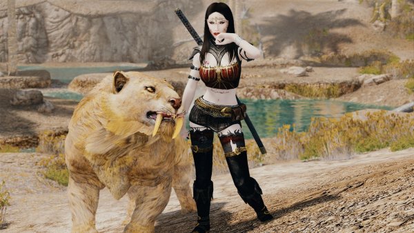 Velena приручила кисю.. Skyrim SE (Тропики 7.0)