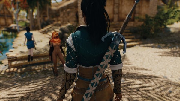 В моем Скае появились Ведьмачьи мечи..