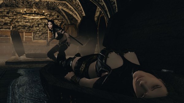 В вампирской спальне ;) Skyrim SE (Тропики 7.0)