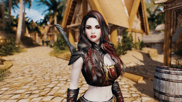 Вампирочка в Вайтране.. Skyrim SE (Тропики 7.0)