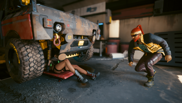 Так, а где трусики? )Cyberpunk 2077