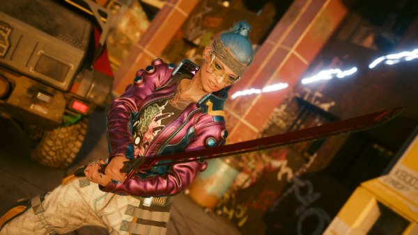 Электрическая катана.. Cyberpunk 2077 глазами Windfire