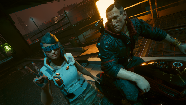 Vee и ДЖЕКИ.. Cyberpunk 2077 глазами Windfire