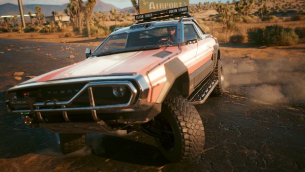 "Унесенная ветром" )) Cyberpunk 2077 глазами Windfire