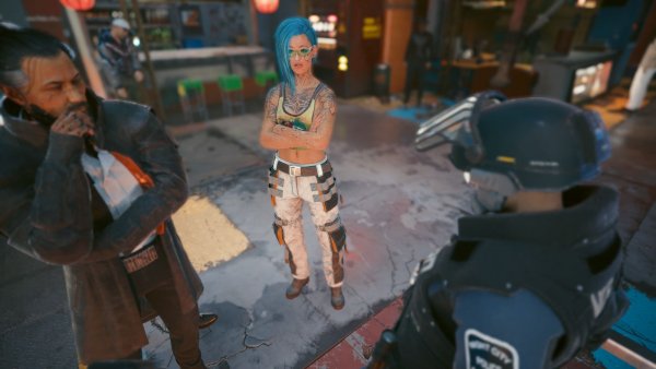 Cyberpunk 2077 глазами Windfire