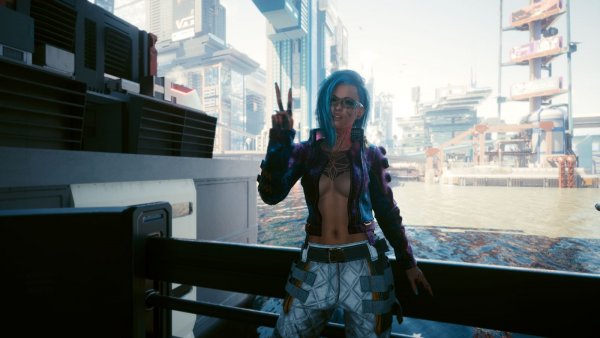 В порту.. Cyberpunk 2077