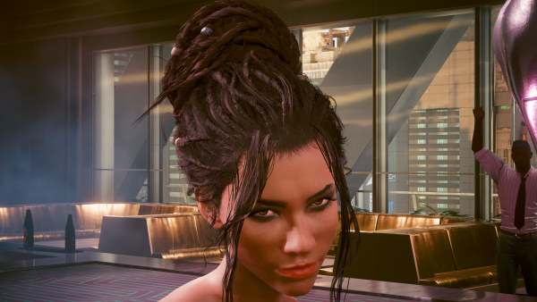 Вопросительно-загадочный взгляд обновлённой Панам.