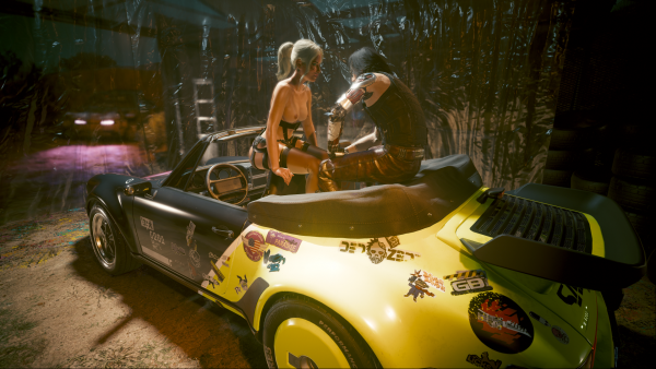 Ви и Джонни на романтическом свидании.