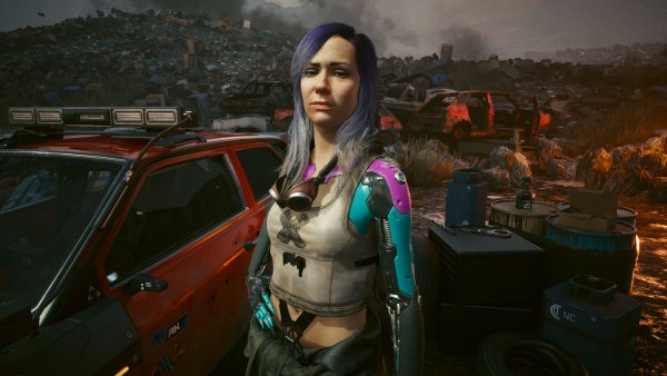 Лана, которая найдет вашу старую машину.. Cyberpunk 2077