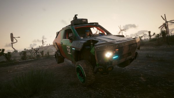 Парим над пустошами.. Cyberpunk 2077 глазами Windfire