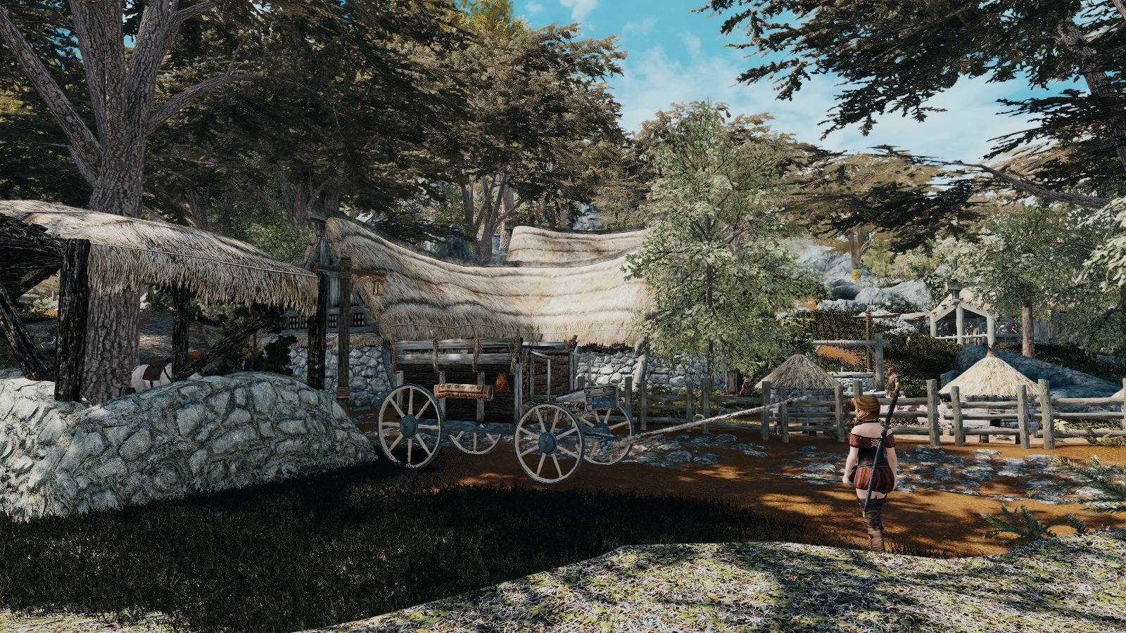 Деревня Морозная Река.. Sexrim AE (Тропики 12)