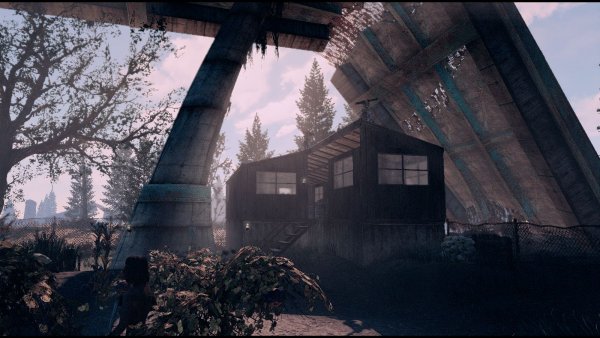 Домик для поселенцев.. Poselenia Windfire Fallout-4