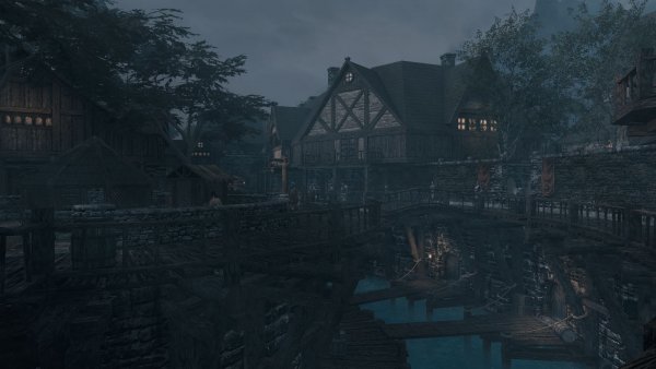 Рифтен вечером.. Skyrim АE (Лето 12.0)
