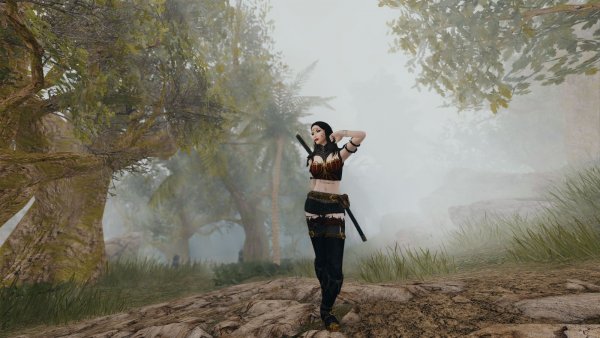 Туманные ПЕЙЗАЖИ.. Skyrim SE (Тропики 7.0)