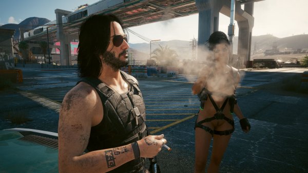 Курильщики.. Cyberpunk 2077 глазами Windfire