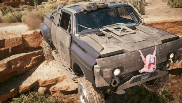 Со скалы.. Cyberpunk 2077 глазами Windfire