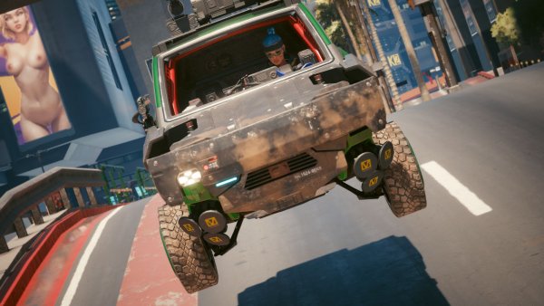 Летим над улицей )