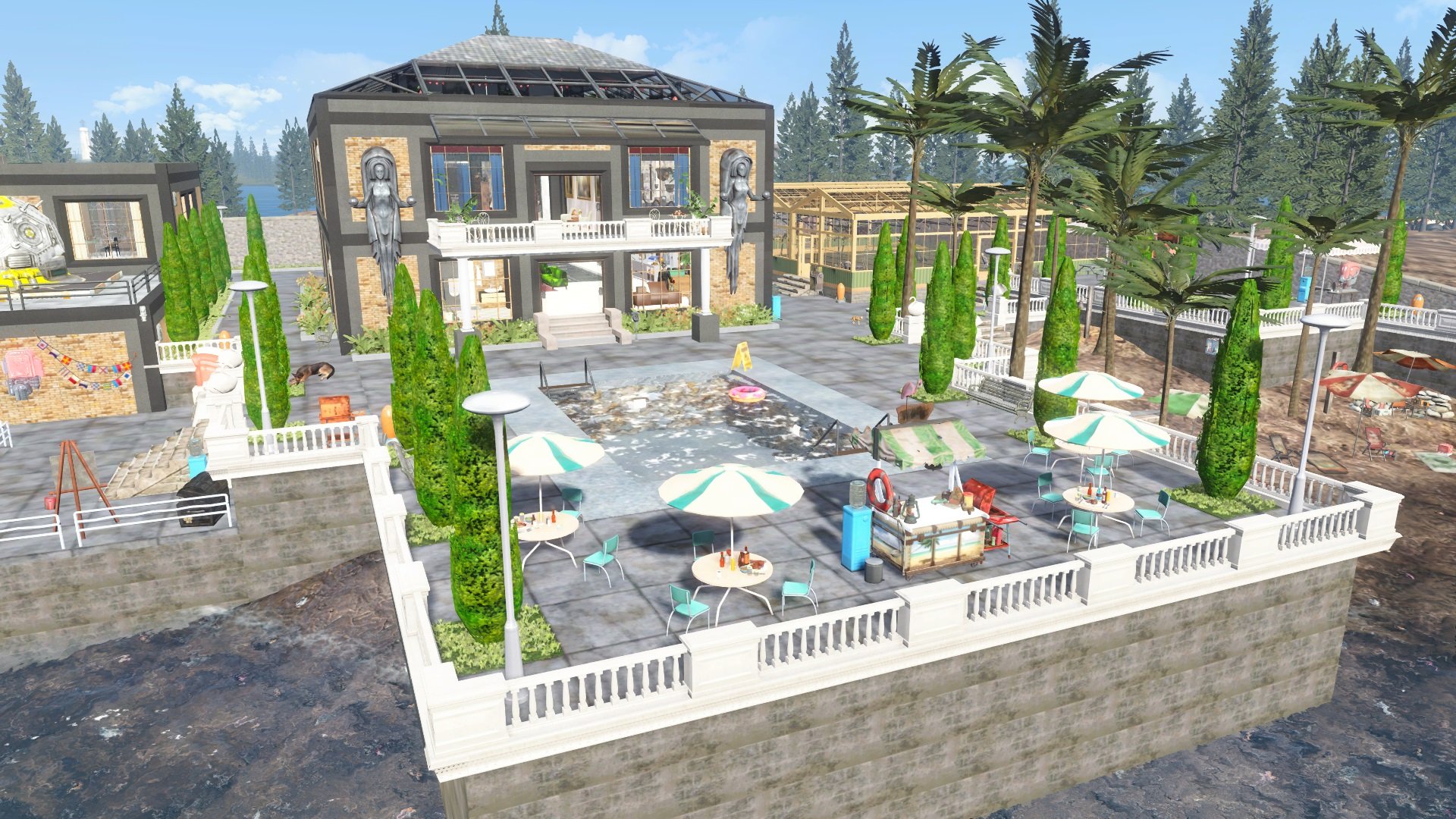 Поселение Нордхаген-Бич (Nordhagen Beach). Экстерьер поселения