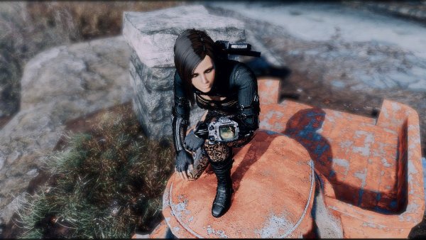 С крыши дальше видно.. Fallout-4 (Сборка 9.0)