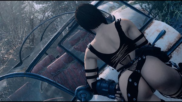 Осмотор машины.. Fallout-4 (Сборка 9.0)