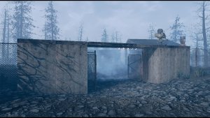 Стройка забора в Нац.парке Харбора (не ваниль)