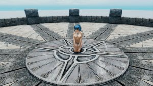 На крыше Гильдии Магов. Skyrim AE (Тропики 12)