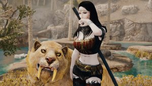 VELENA и кись.. Skyrim SE (Тропики 7.0)