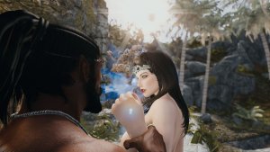 Рауф и Серана под присмотром аронаха..