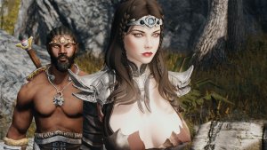 РАУФ и СЕРАНА..  Skyrim AE (Тропики 12)