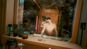 Панам целует молодого красавчика Ви.