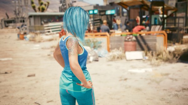 Cyberpunk 2077 глазами Windfire