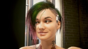 Озорная и довольная Джуди.