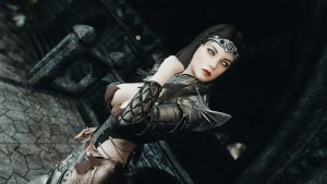 SERANA перед Каирном.. Skyrim AE (Тропики 12)
