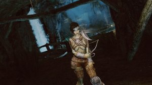 Мирроя в пещере.. Skyrim AE (Тропики 12)