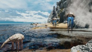 Водные ПЕЙЗАЖИ.. Skyrim AE (Тропики 12)