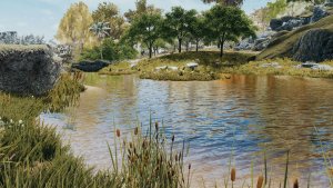 ПЕЙЗАЖИ с водой.. Skyrim AE (Тропики 12)