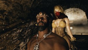 Рауф и вампирочка.. Skyrim AE (Тропики 12)