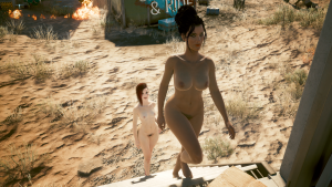 Ню Панам позвала ню Ви выпить с ней пиво.