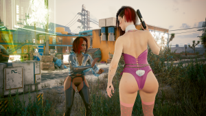 Местная Баба-Яга пытается заколдовать Ви.