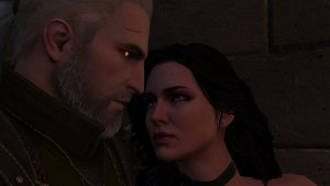 Геральт и Йенн.. Ведьмак III (сборка Торна)