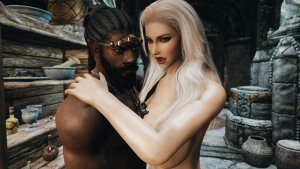 РАУФ и ХАМАЛ в Храме Дибеллы.. Skyrim AE (Тропики 12)