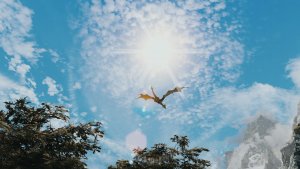 Голубое небо. ПЕЙЗАЖИ. Skyrim AE (Тропики 12)