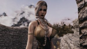 Девица в Вайтране.. Skyrim AE (Тропики 12)